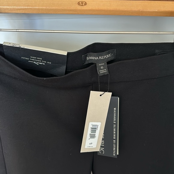 Banana Republic black pants. New with tags! - Picture 2 of 4